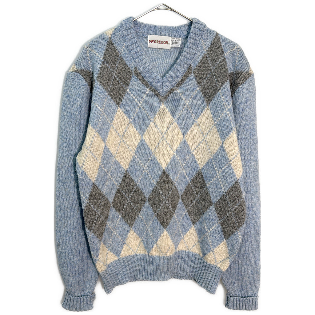 80s McGregor V-Neck Sweater