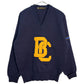 60s Pride of the West Lettered V-Neck Sweater