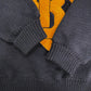 60s Pride of the West Lettered V-Neck Sweater