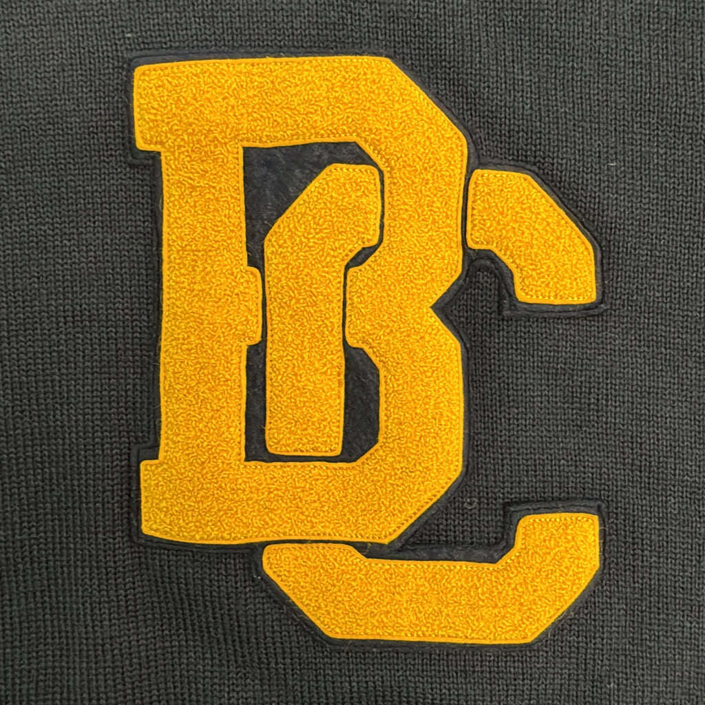 60s Pride of the West Lettered V-Neck Sweater