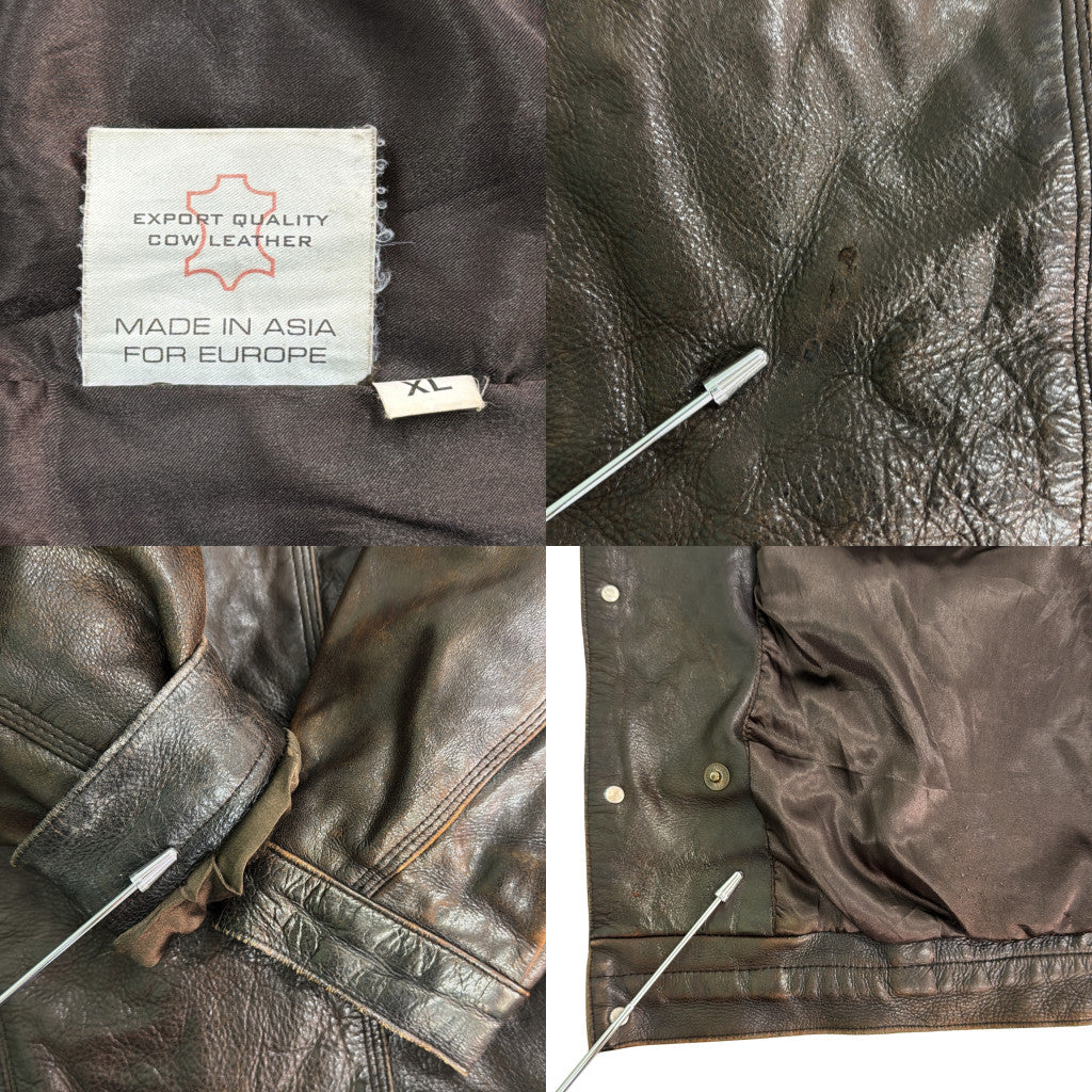 80s Leather Jacket