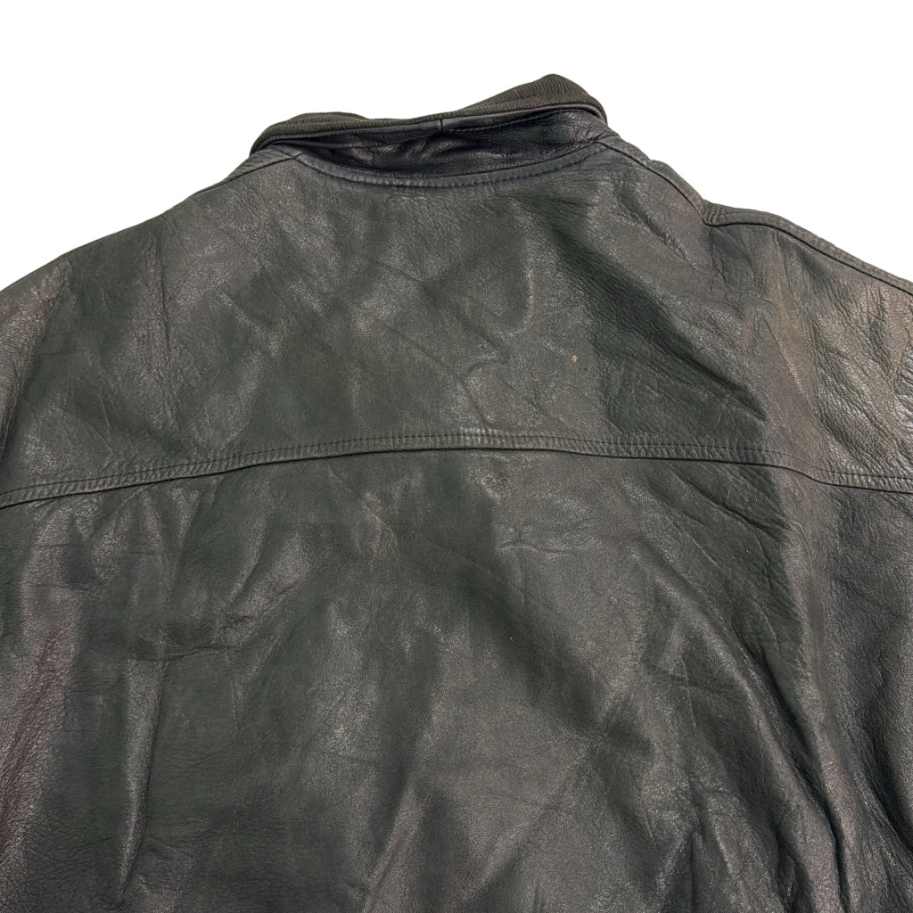 90s CHEVIGNON Leather Jacket