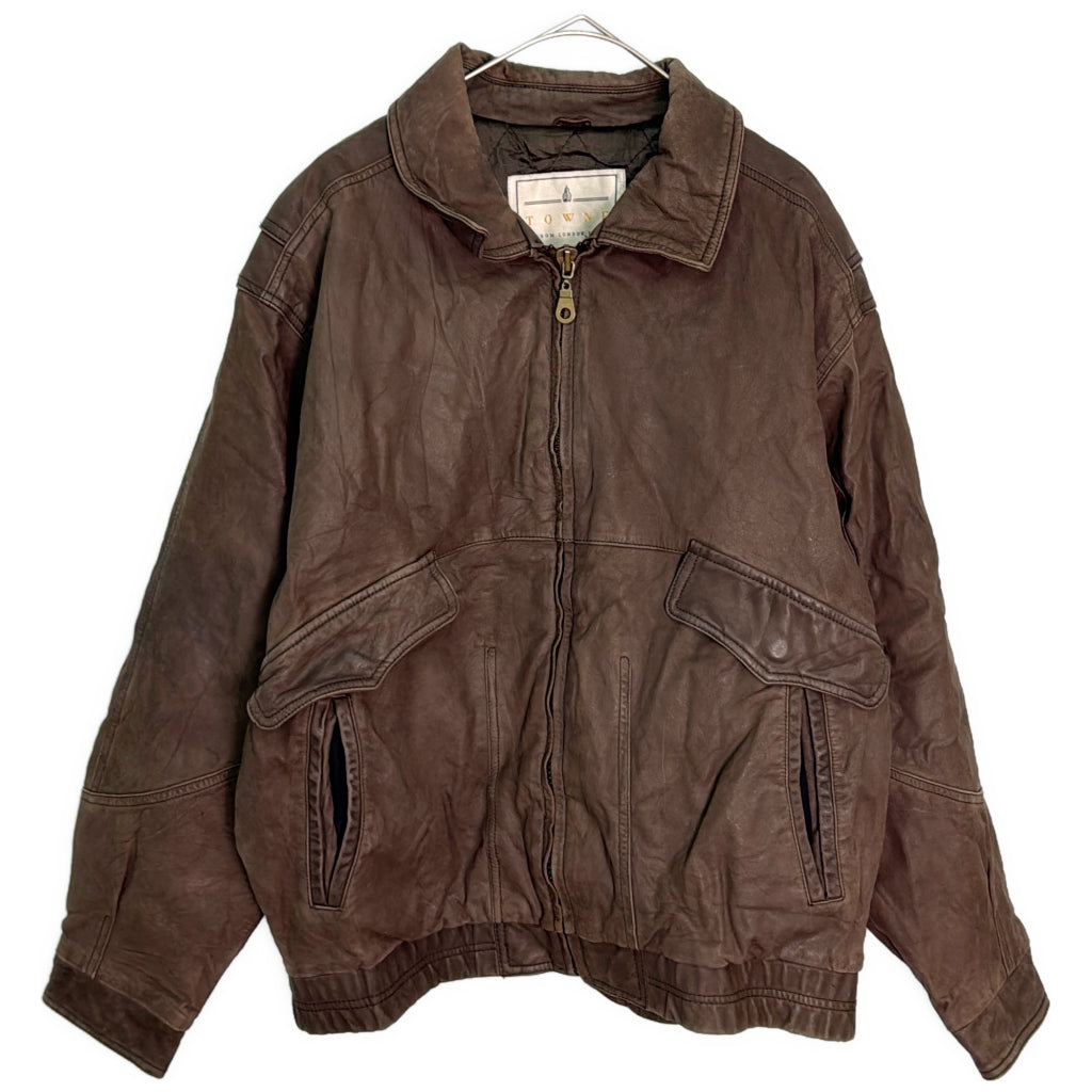 TOWNE by LONDON FOG Leather Jacket