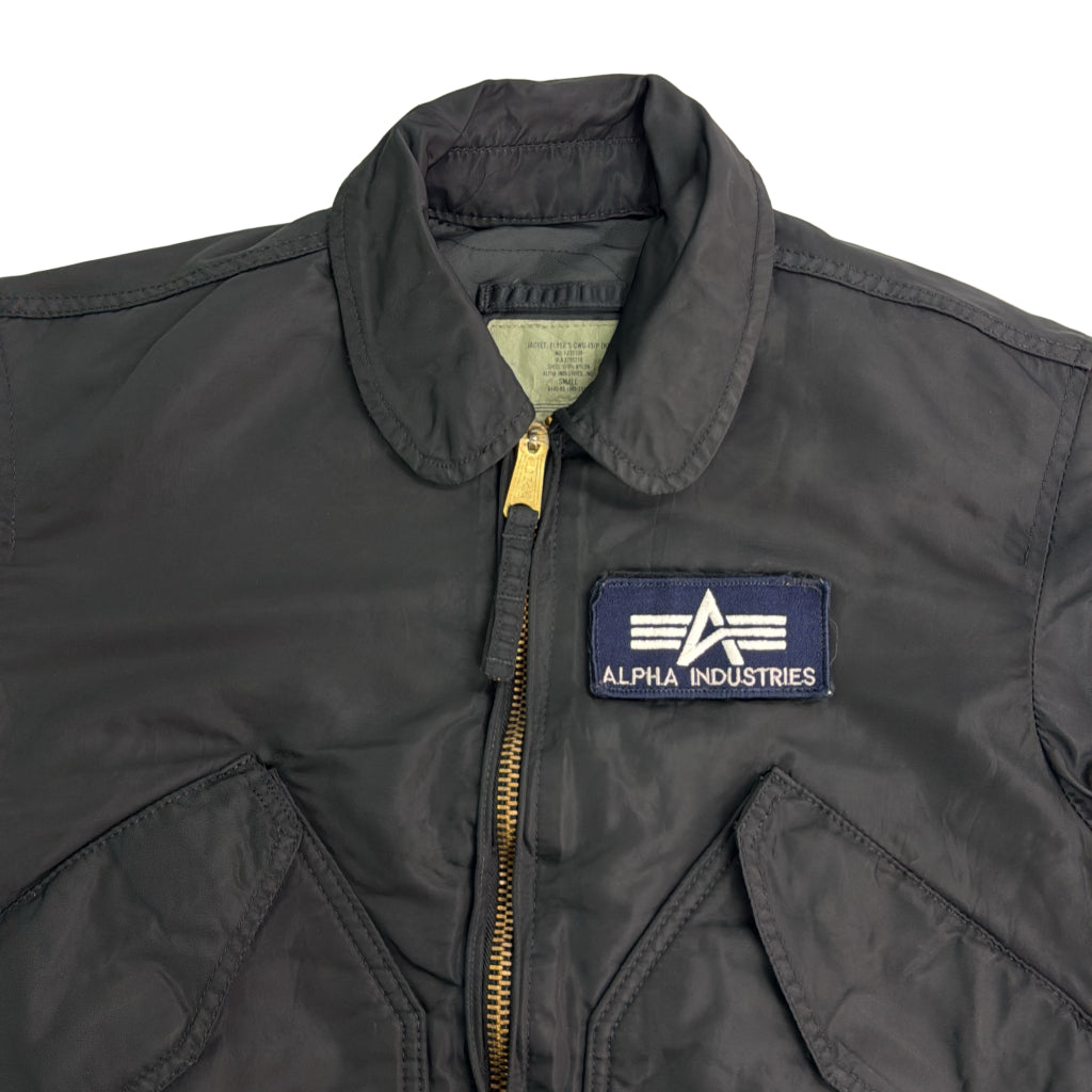 80s ALPHA INDUSTRIES CWU-45/P Flight Jacket Military Jacket
