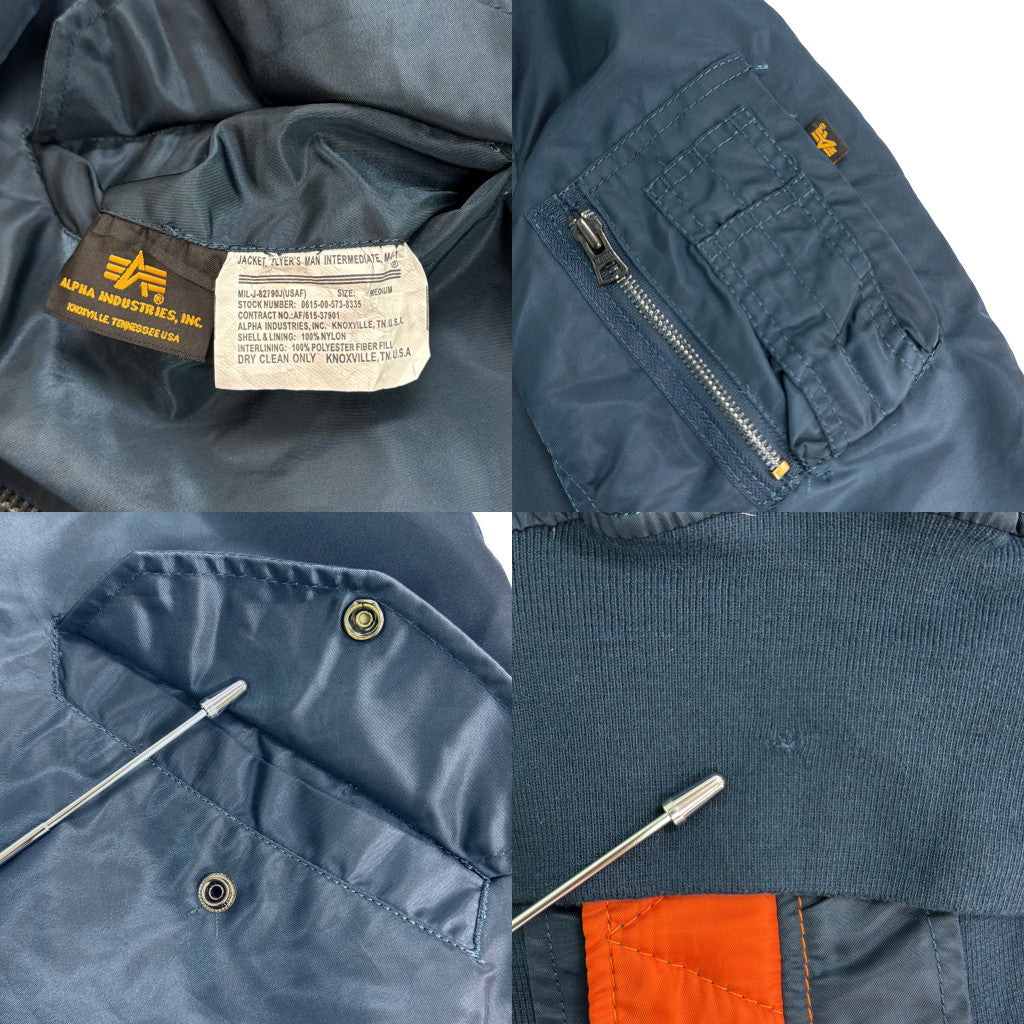 ALPHA INDUSTRIES MA-1 Flight Jacket Military Jacket