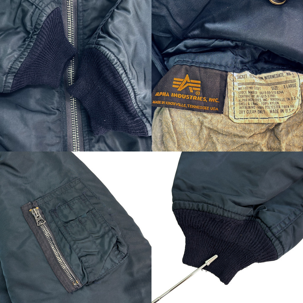 ALPHA INDUSTRIES MA-1 Flight Jacket Military Jacket
