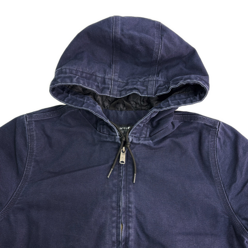 ジャケット ネイビー レディース M 中古 古着 Y9118