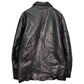 レザージャケット ブラック メンズ XL 中古 古着 Y9120