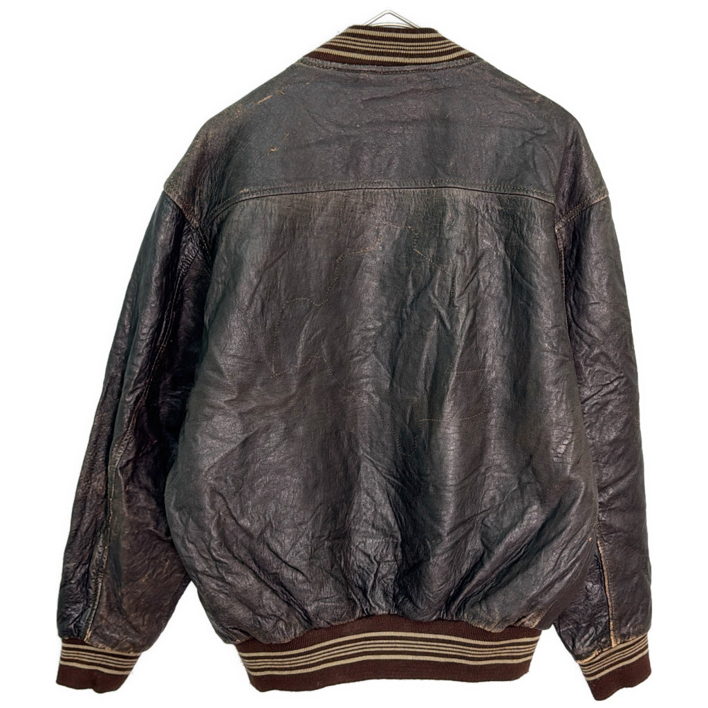 90年代 Harro レザージャケット ブラック メンズ XS 中古 古着 Y9123