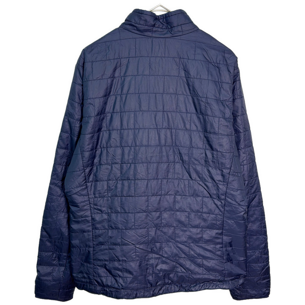中綿ジャケット アウトドア ネイビー メンズ M 中古 古着 Y9141