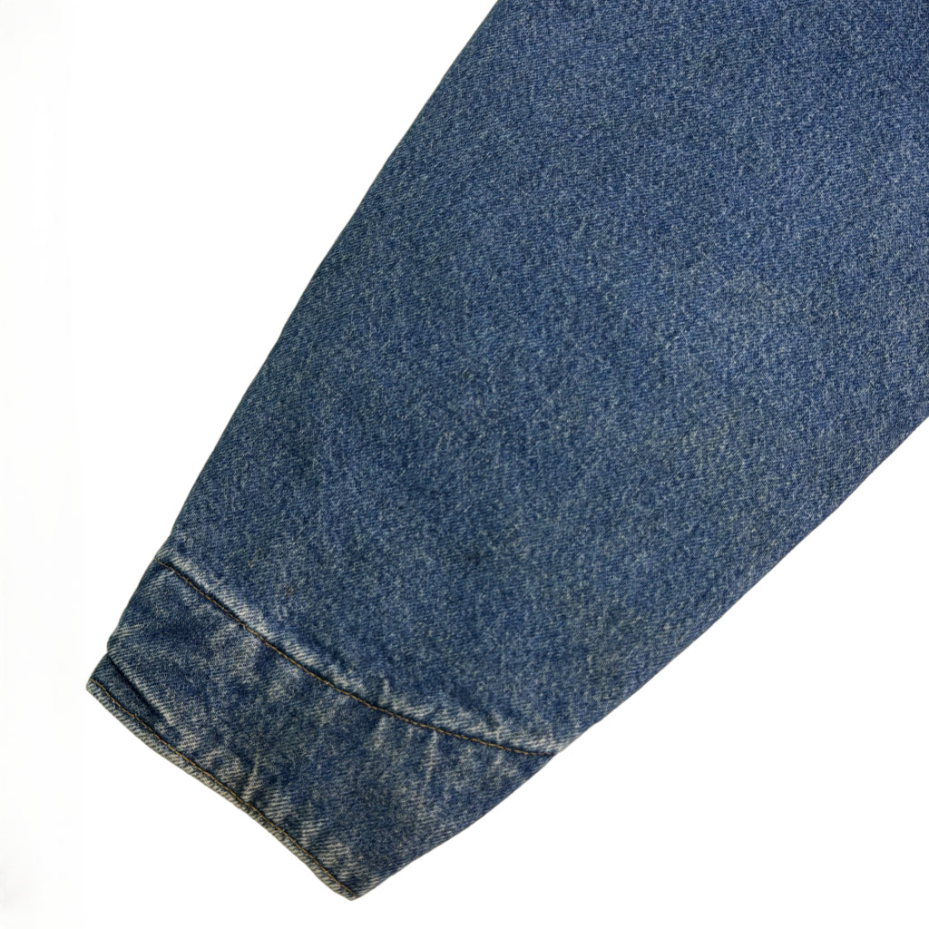 ワークジャケット ブルー メンズ XL 中古 古着 Y9145