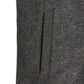 カシミヤ混 ステンカラーコート ブラック メンズ S 中古 古着 Y9152