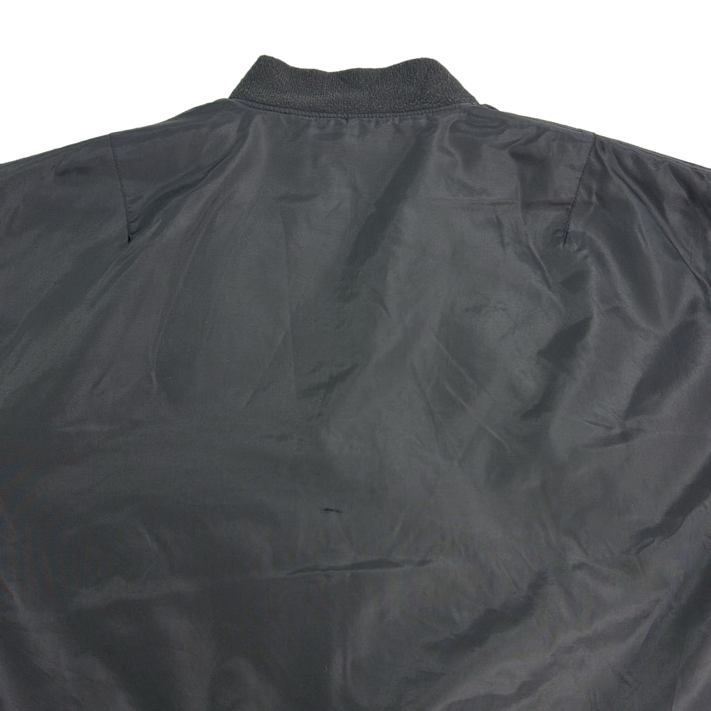 ジャケット ブラック メンズ L相当 中古 古着 Y9156