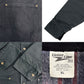 USA製 UNION LINE ワークジャケット ブラック メンズ XL 中古 古着 Y9158