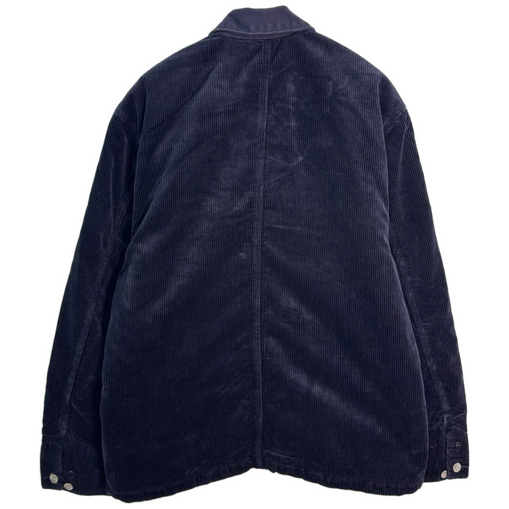 ミシガンコート コーデュロイ ジャケット ネイビー メンズ L 中古 古着 Y9161