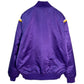80年代 USA製 スタジアムジャケット NBA ロサンゼルス・レイカーズ プロチーム バスケ パープル メンズ XL 中古 古着 Y9168
