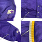 80年代 USA製 スタジアムジャケット NBA ロサンゼルス・レイカーズ プロチーム バスケ パープル メンズ XL 中古 古着 Y9168