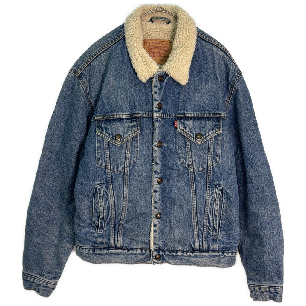 90年代 71500-0414 デニムジャケット ブルー メンズ XL 中古 古着 Y9183