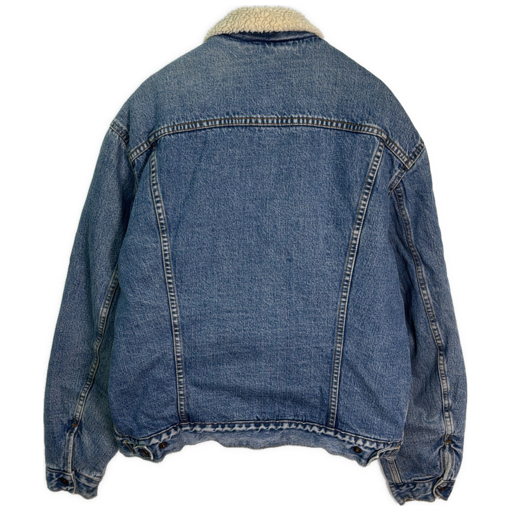 90年代 71500-0414 デニムジャケット ブルー メンズ XL 中古 古着 Y9183