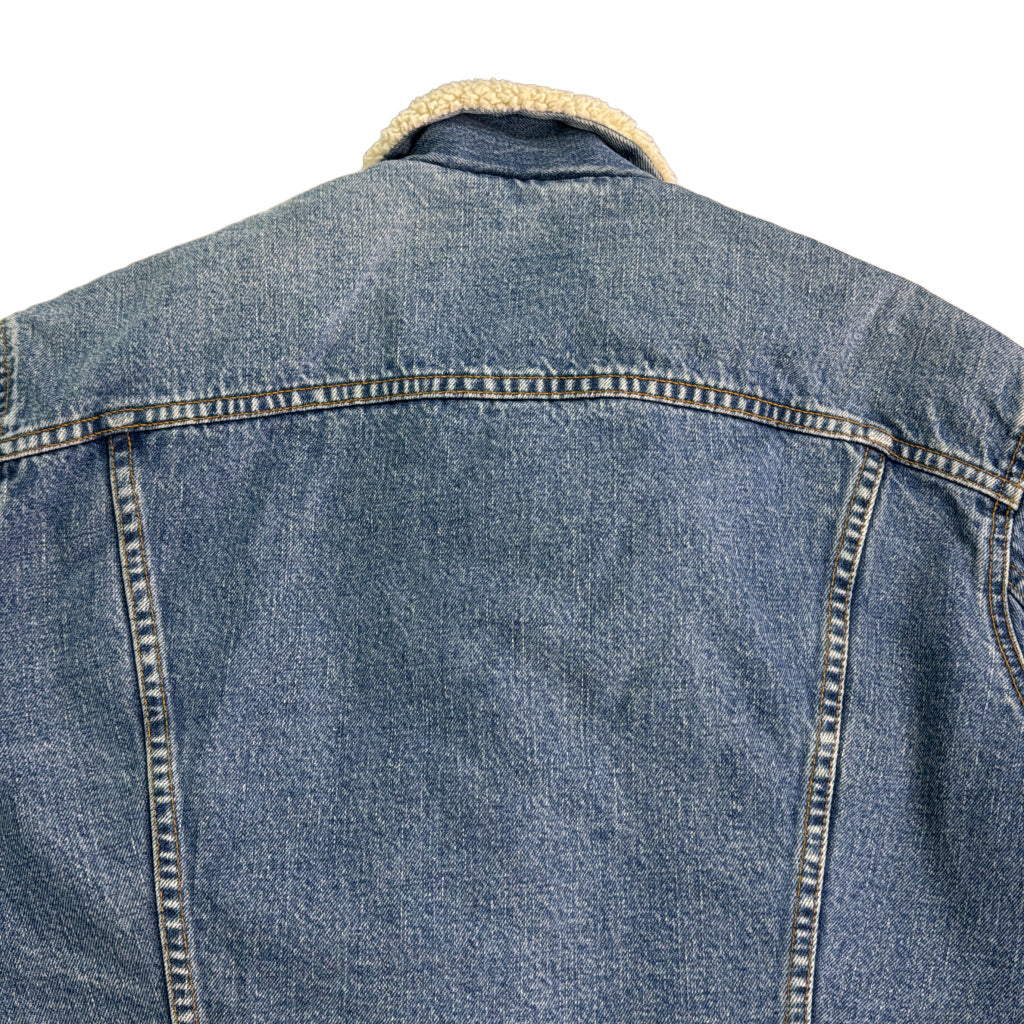 90年代 71500-0414 デニムジャケット ブルー メンズ XL 中古 古着 Y9183