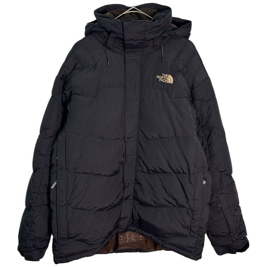 RECCO ダウンジャケット アウトドア ブラック メンズ M 中古 古着 Y9189