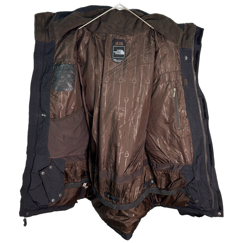 RECCO ダウンジャケット アウトドア ブラック メンズ M 中古 古着 Y9189