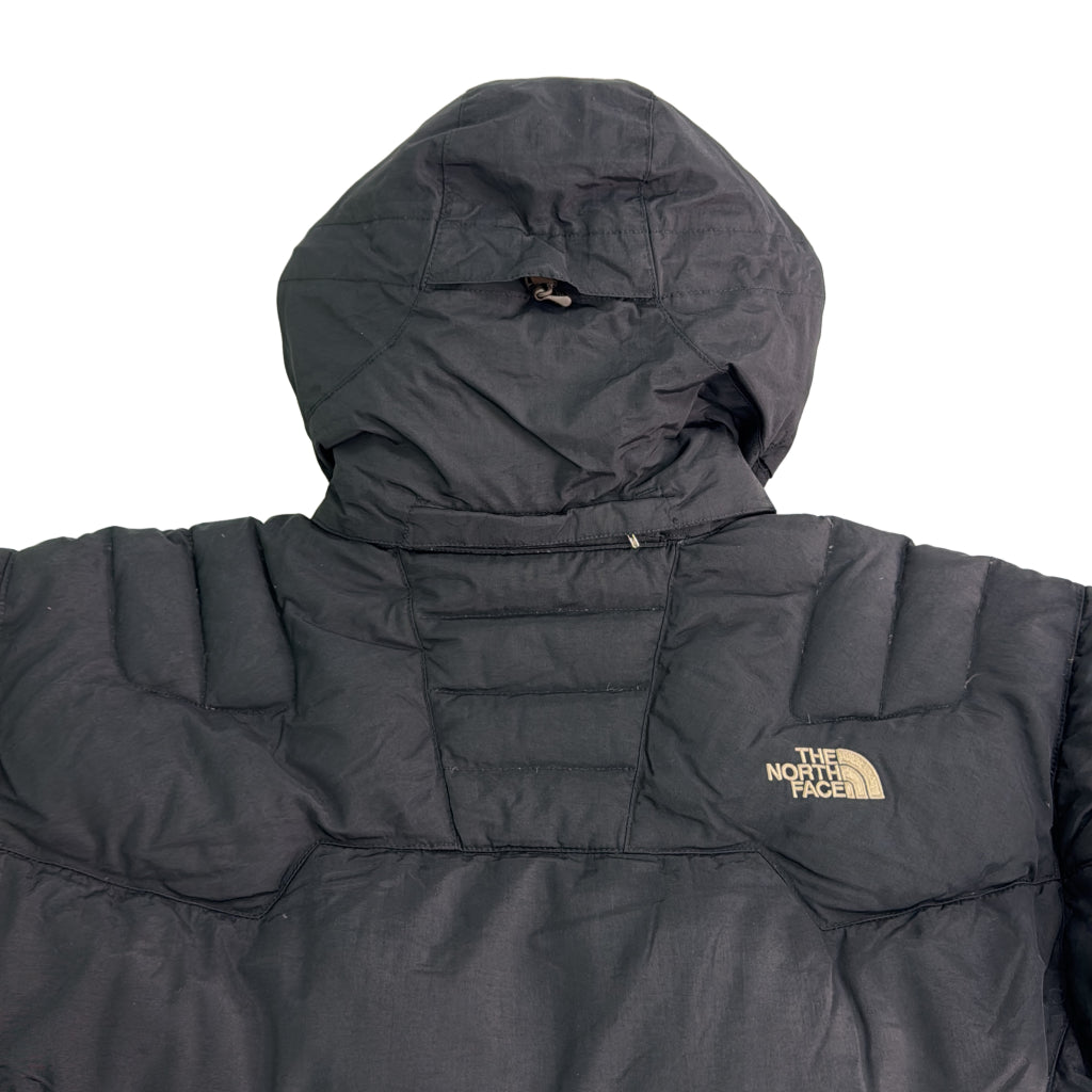 RECCO ダウンジャケット アウトドア ブラック メンズ M 中古 古着 Y9189