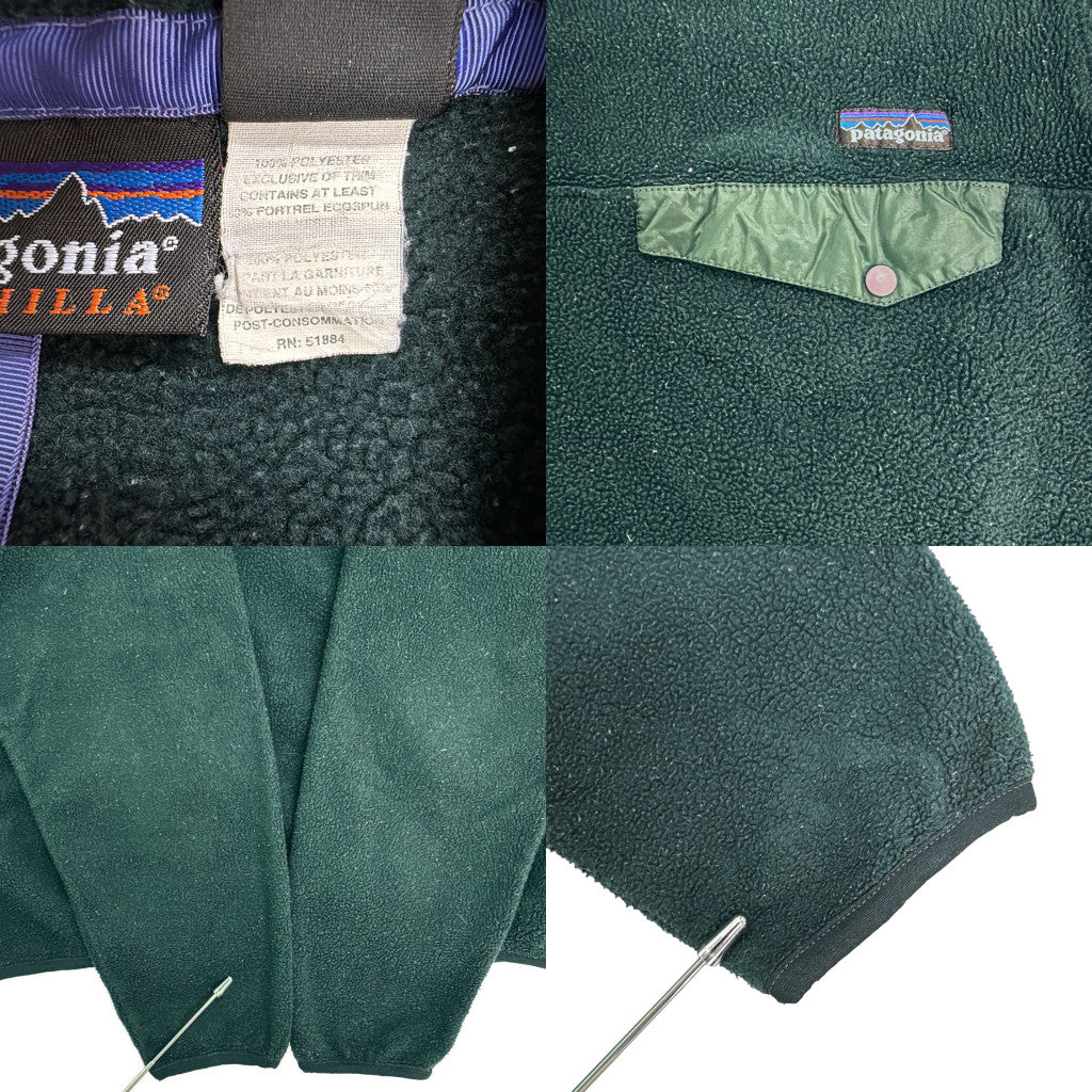 90s patagonia SYNCHILLA Snap T Fleece Jacket