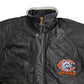 90s STARTER Leather Jacket