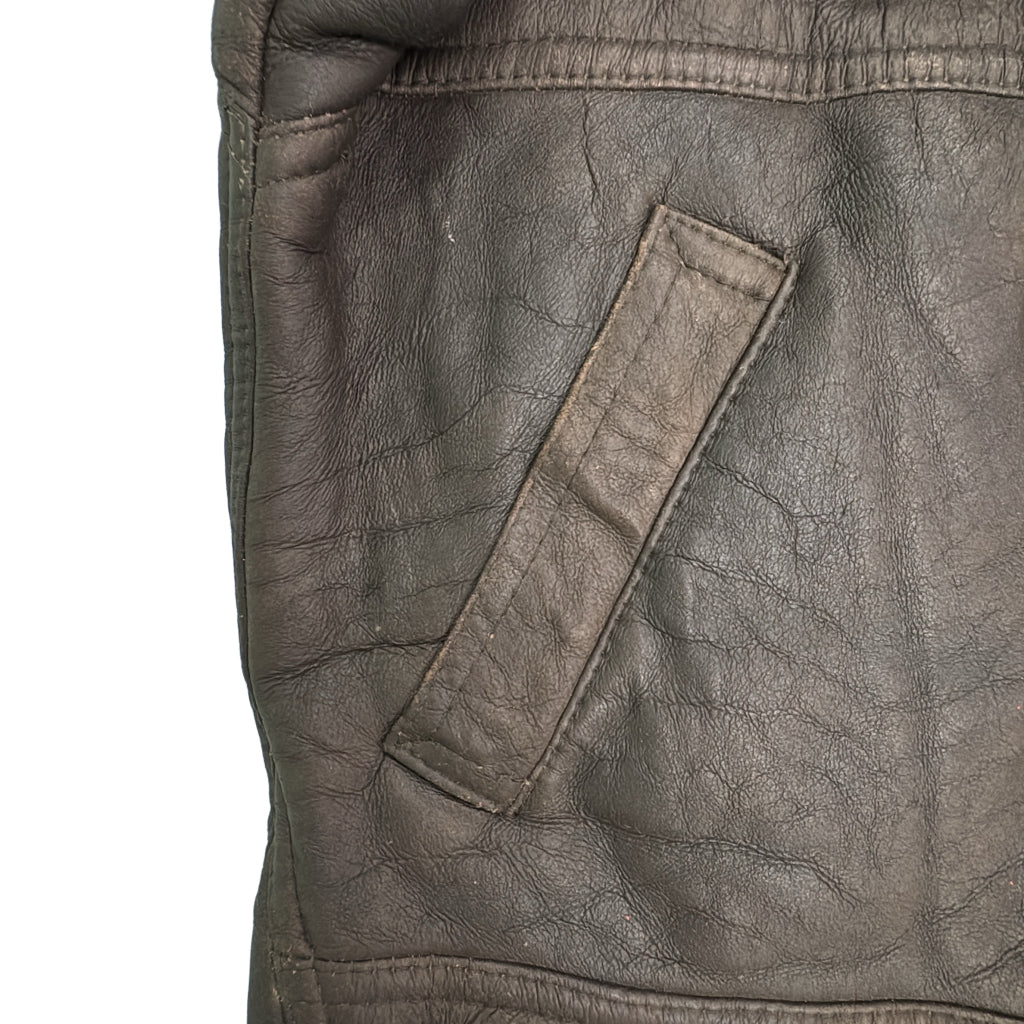 B-3 Flight Jacket Leather Jacket