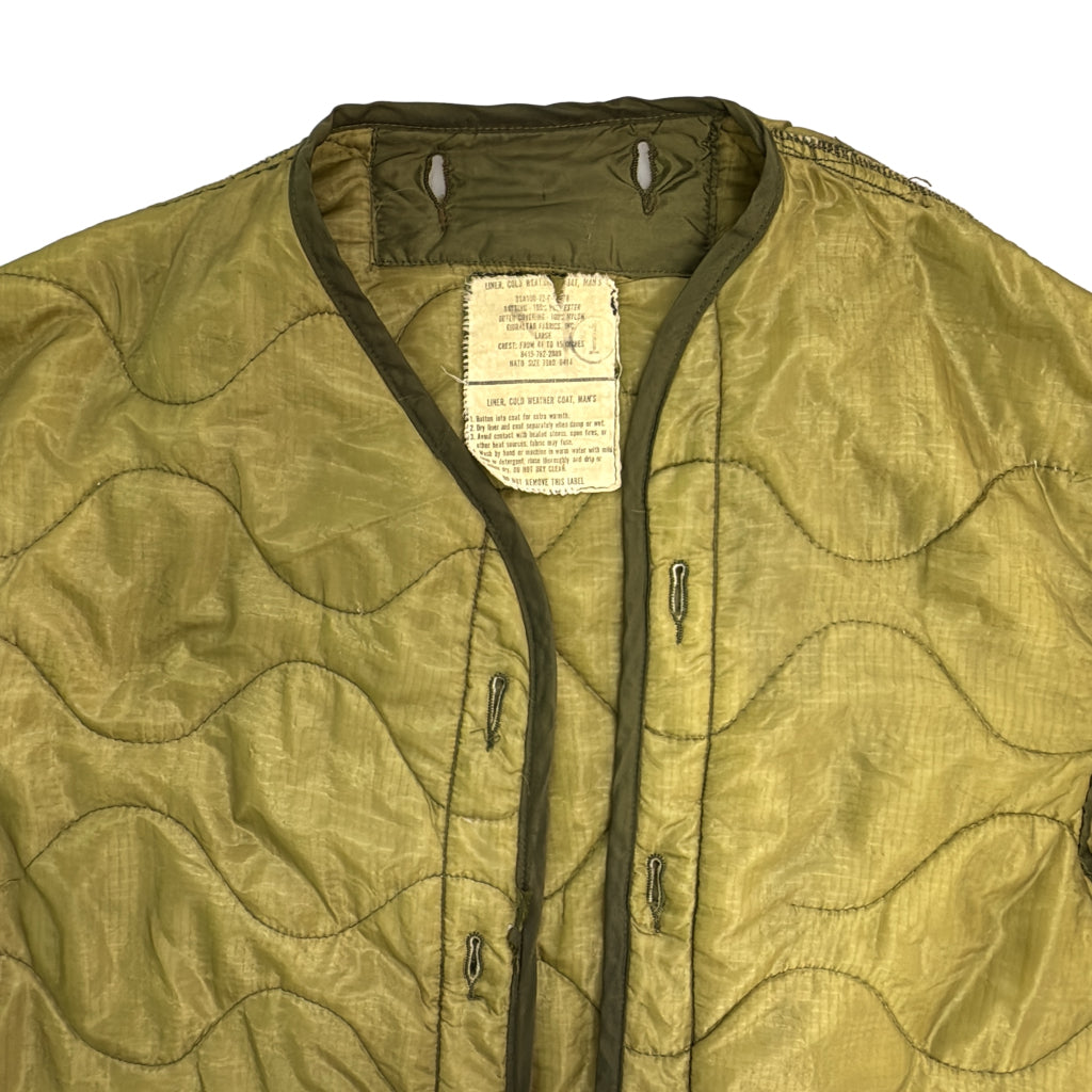 70s Military M-65 Liner Jacket Military Jacket