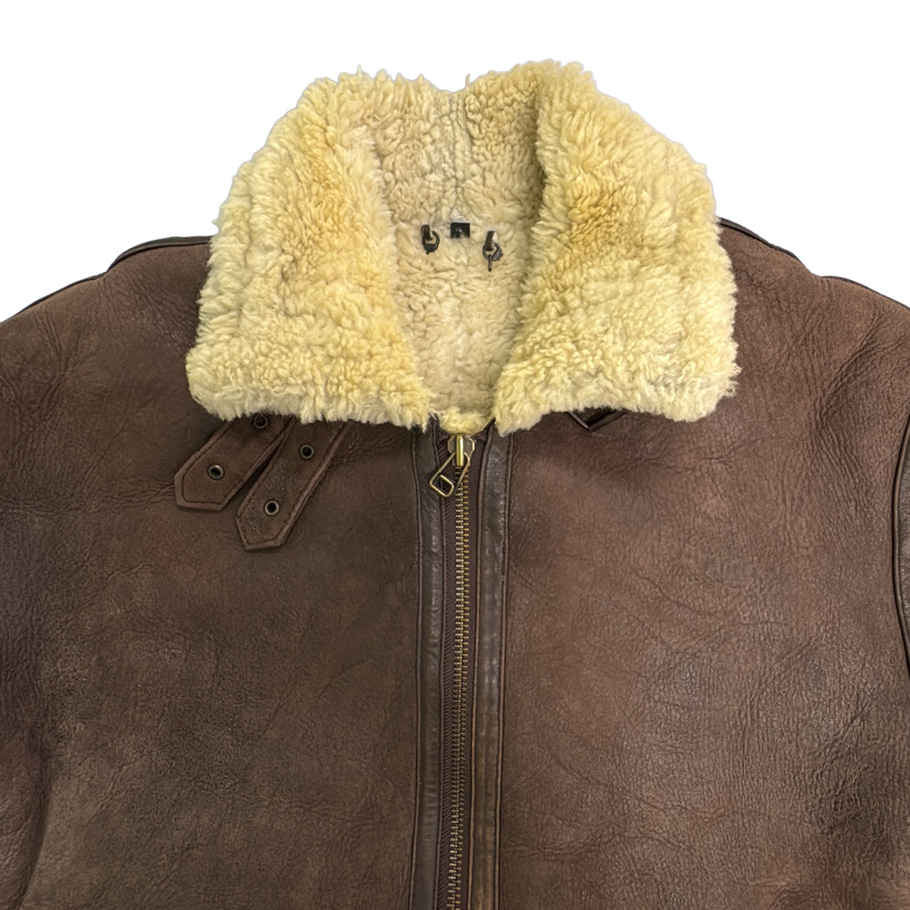 ORIGINAL SHEARLING B-3 Flight Jacket Leather Jacket