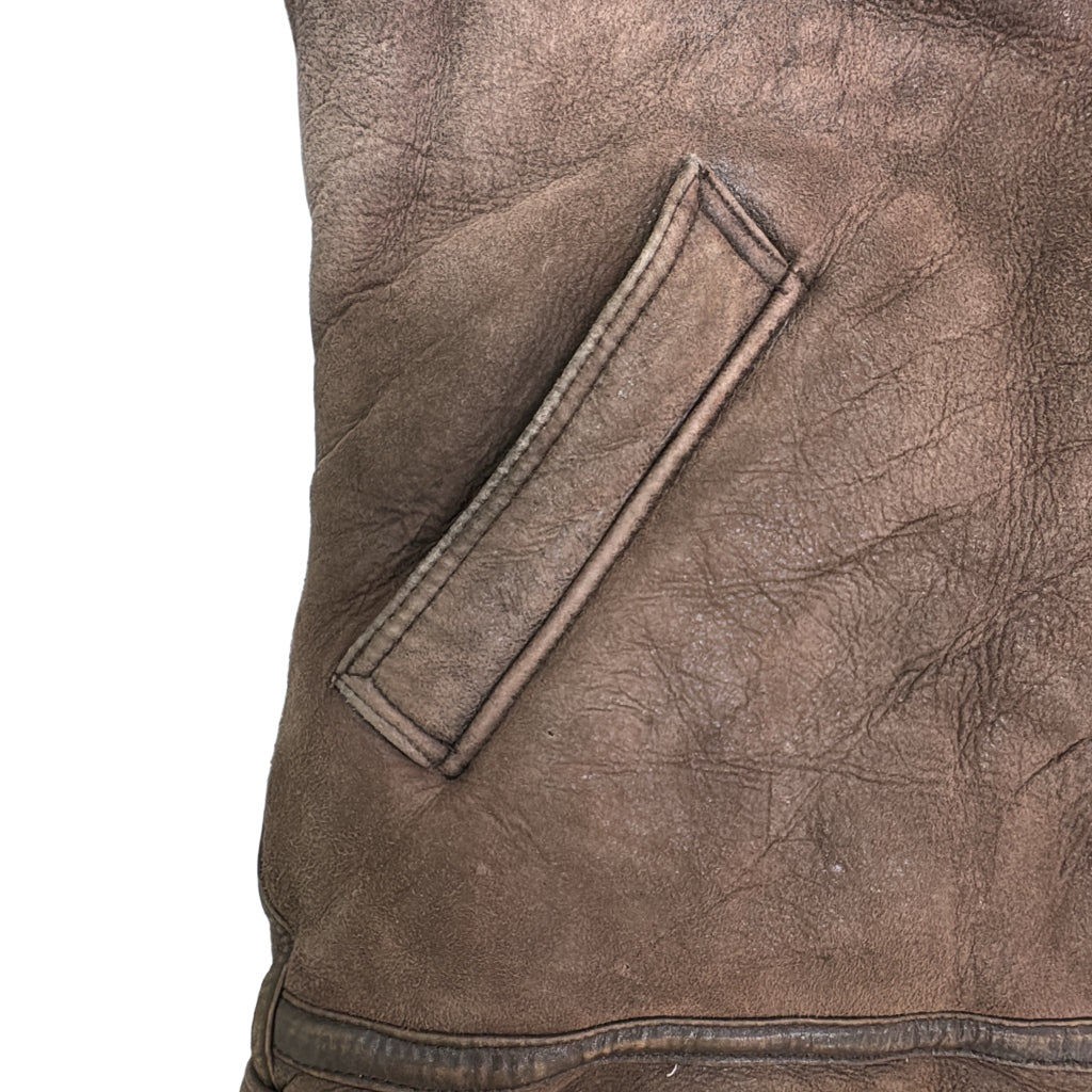 ORIGINAL SHEARLING B-3 Flight Jacket Leather Jacket