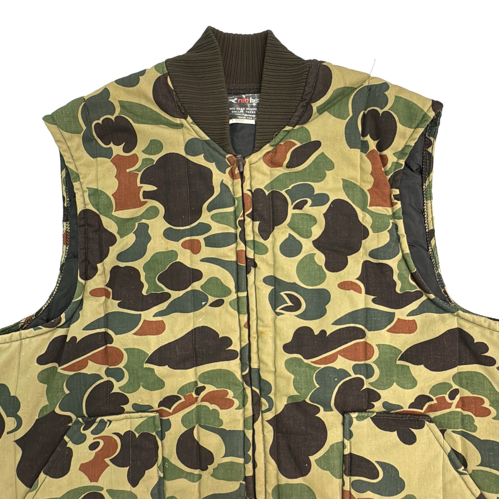 80s RED HEAD Hunting Vest