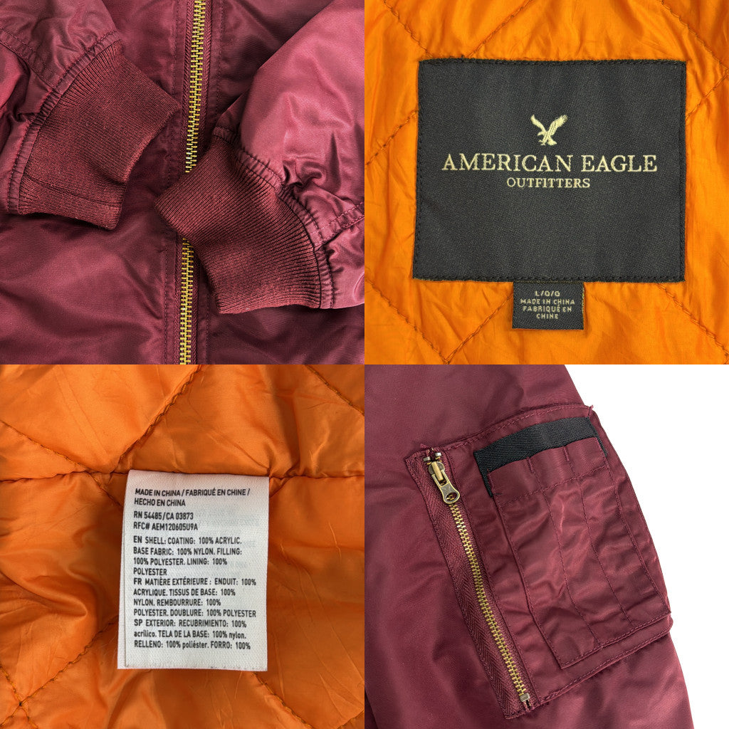 American Eagle MA-1 Flight Jacket Jacket