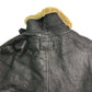 AVIATION TYPE B-3 Mouton Leather Military Jacket