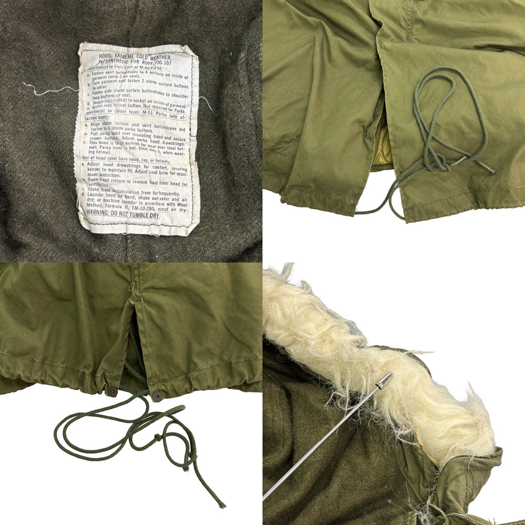 70s U.S. ARMY M-65 Fishtail Parka Military Jacket
