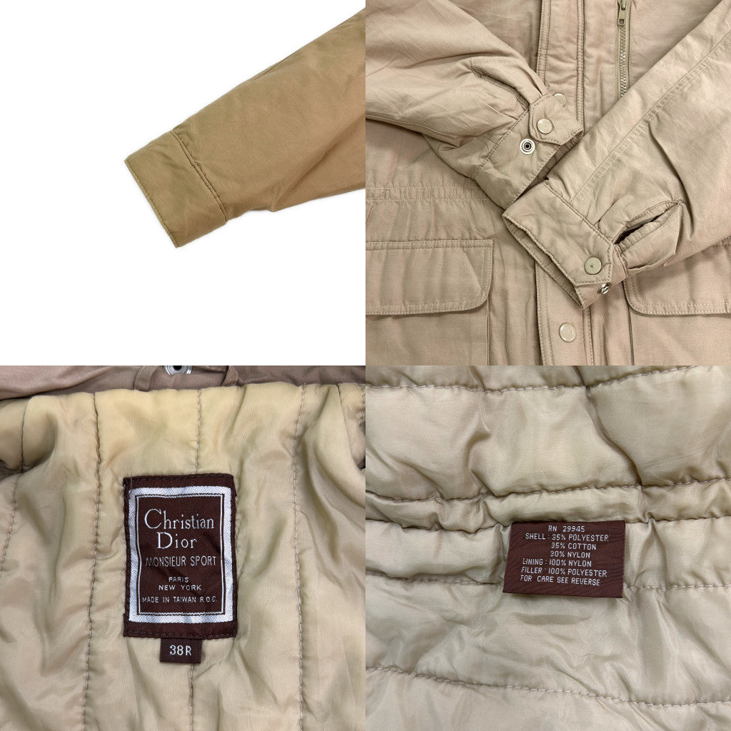 70s Christian Dior Monsieur Padded Jacket