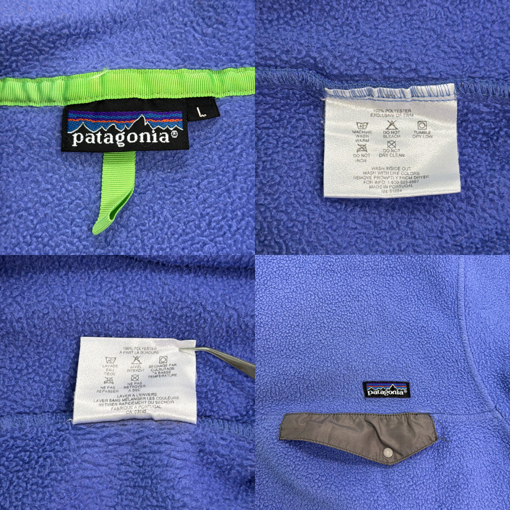 90s patagonia SYNCHILLA Snap T Fleece Jacket
