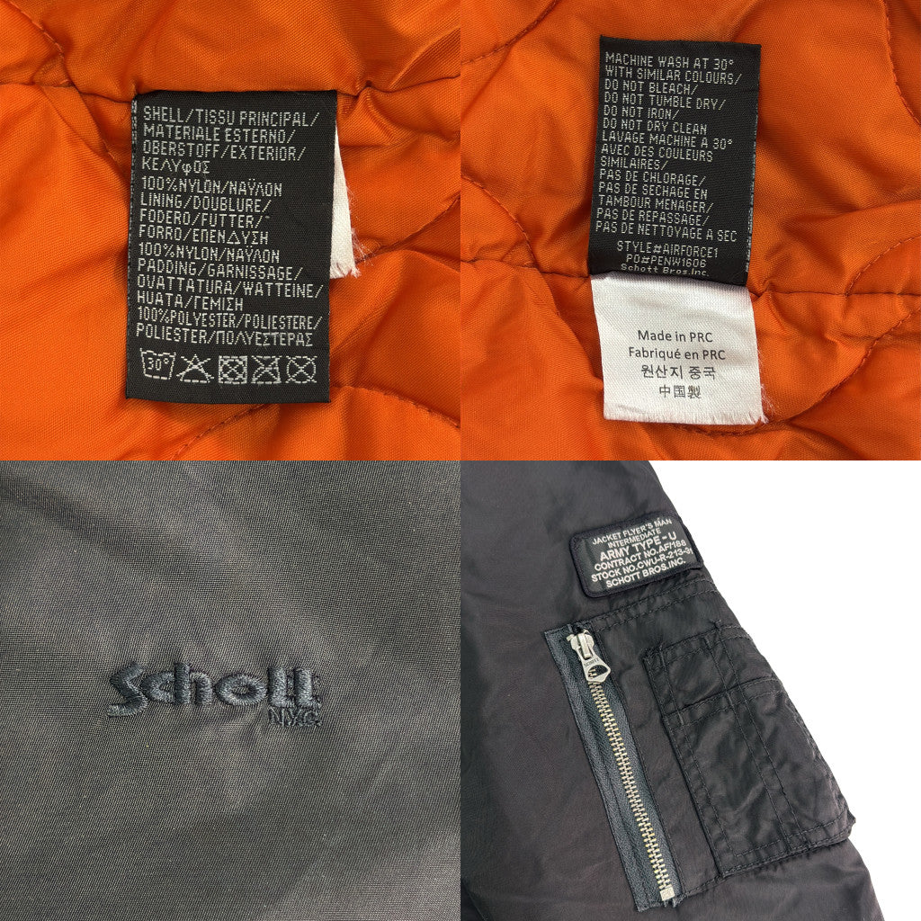 Schott MA-1 Flight Jacket Military Jacket