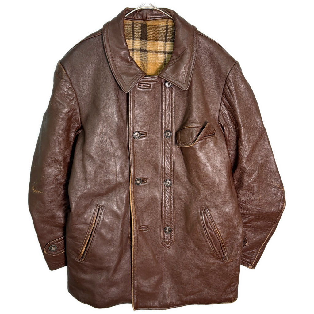 70s GVF Leather Jacket