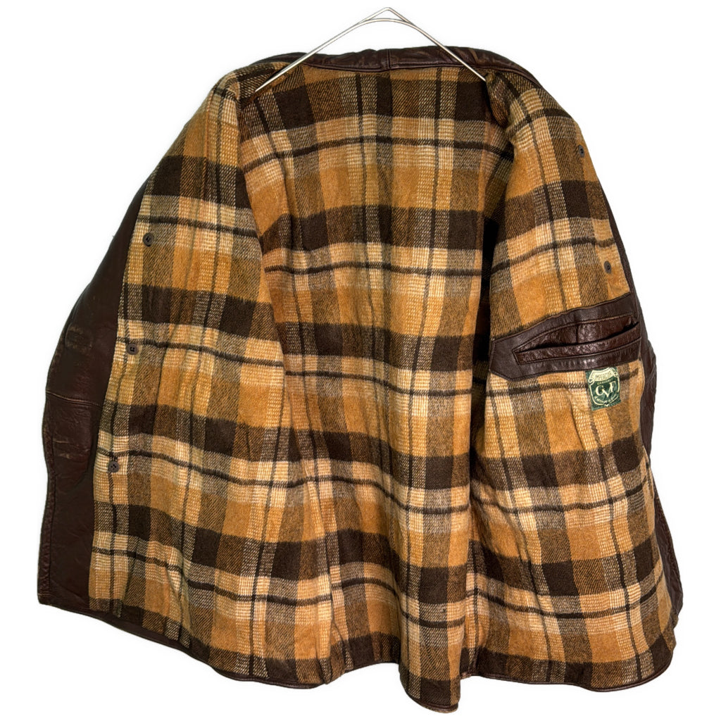 70s GVF Leather Jacket