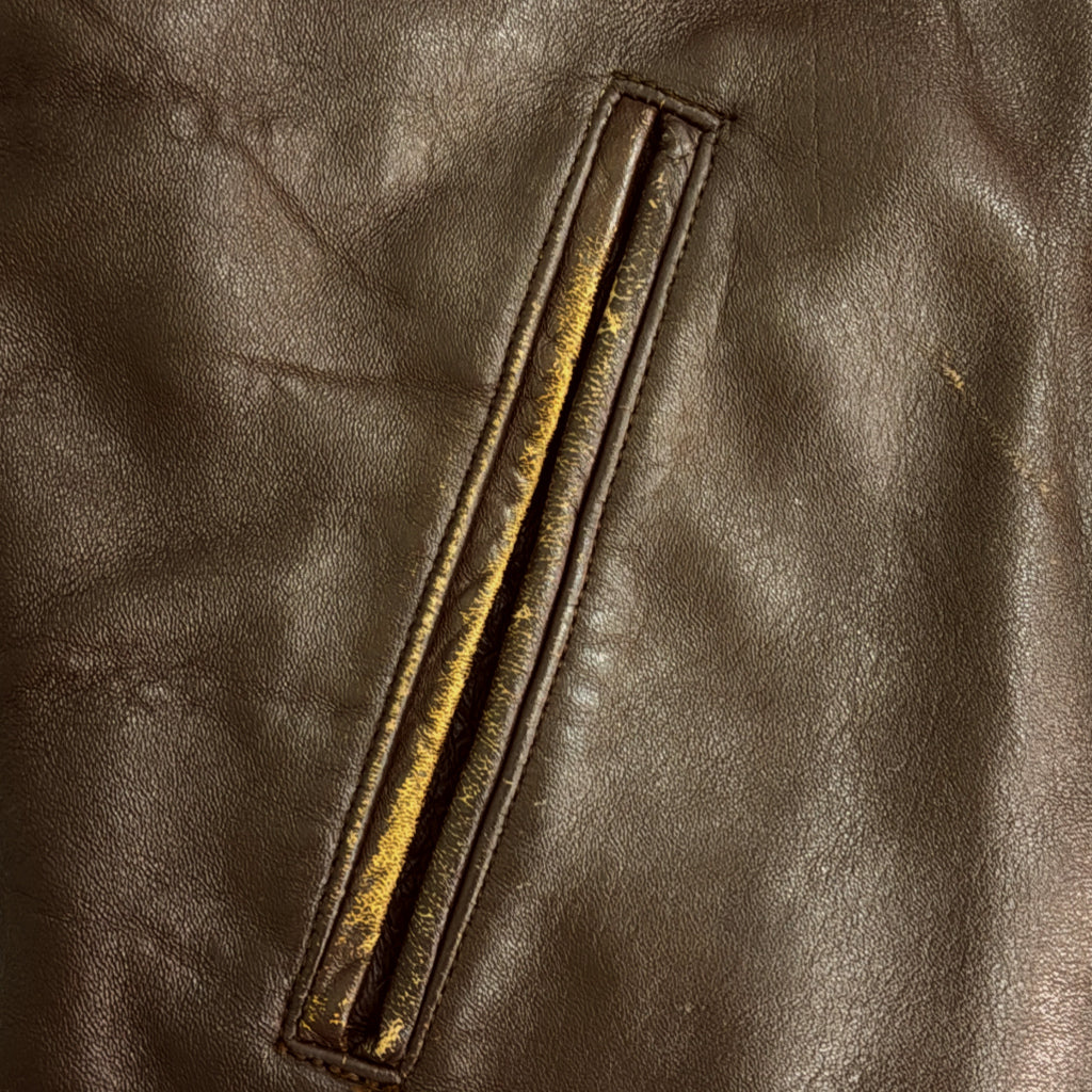 70s GVF Leather Jacket