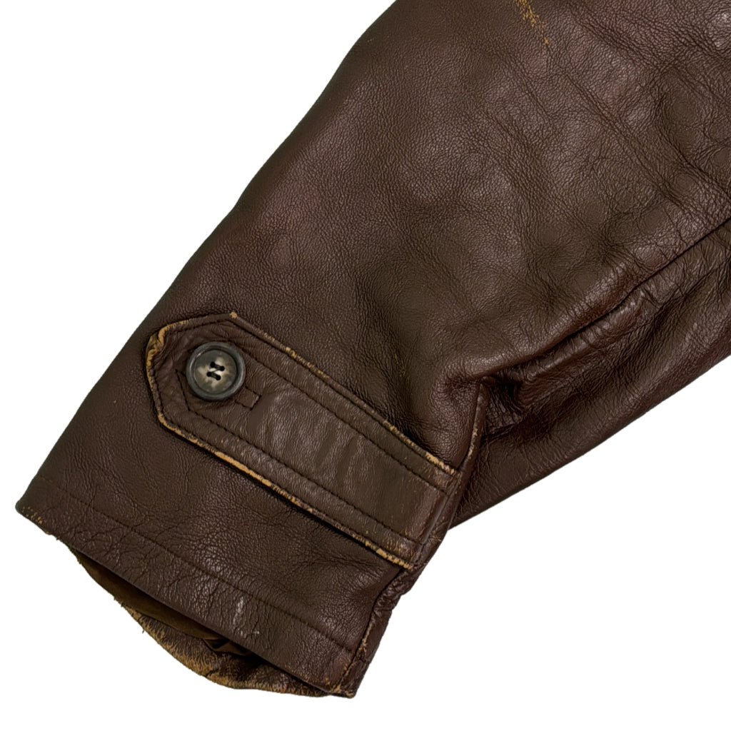 70s GVF Leather Jacket