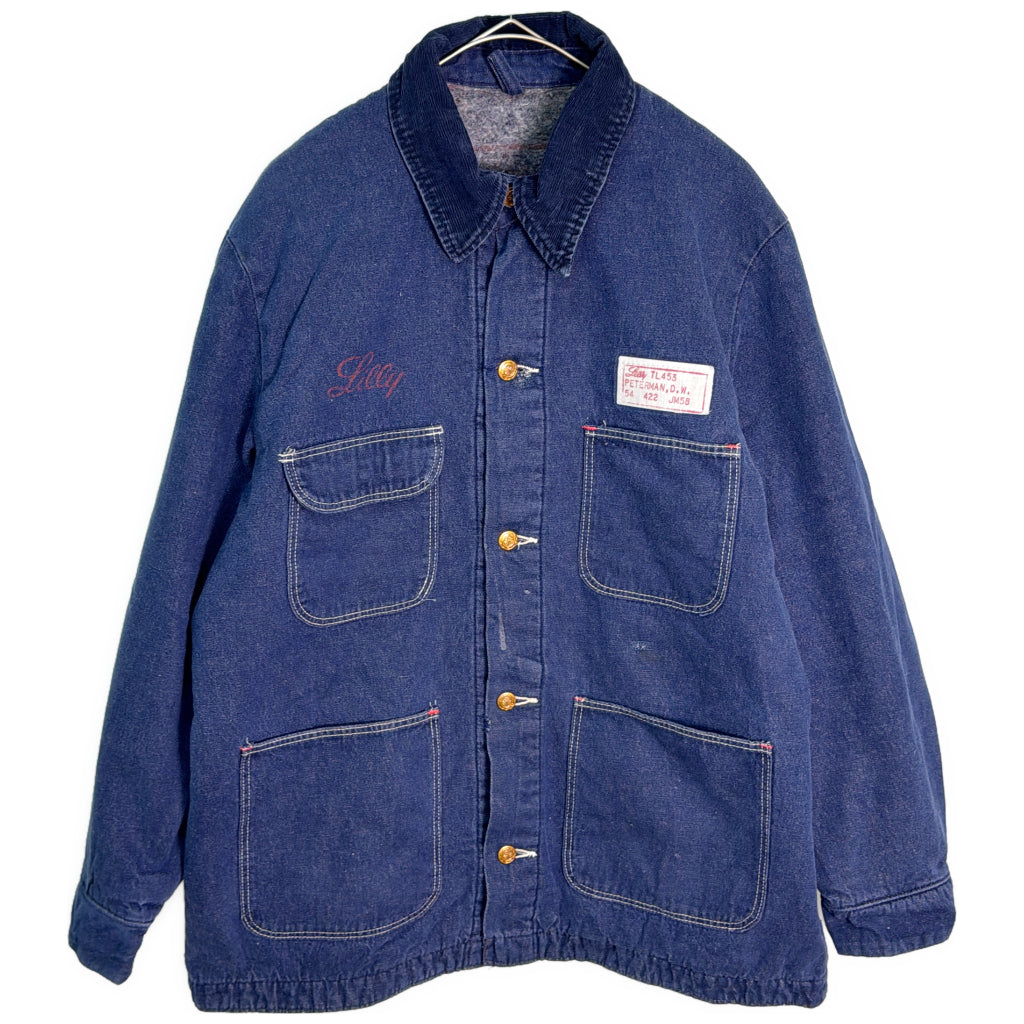 80s Wrangler Coverall Denim Jacket