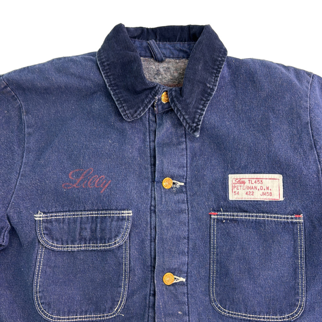80s Wrangler Coverall Denim Jacket