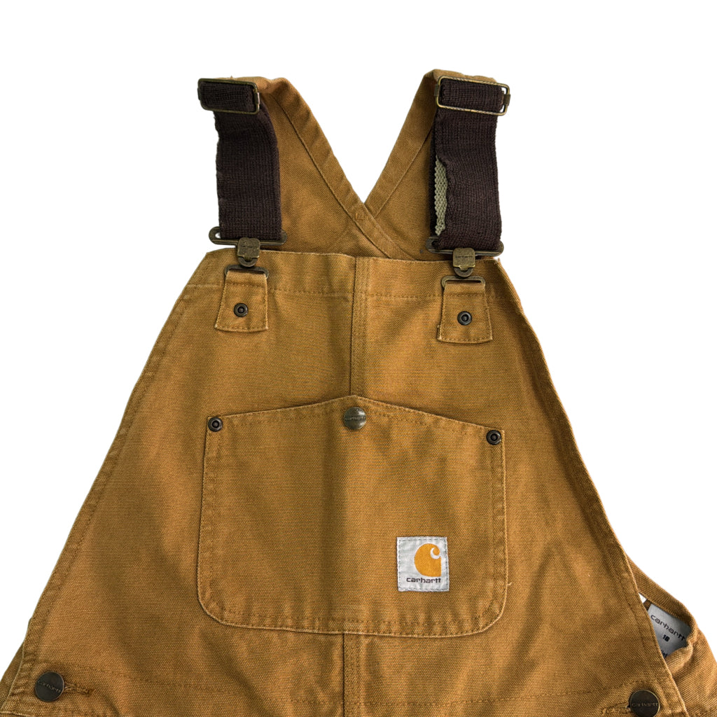 Carhartt Duck Double Knee Bib Overall Duck Overall