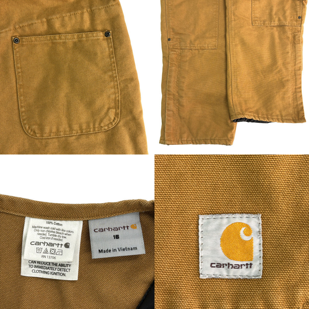 Carhartt Duck Double Knee Bib Overall Duck Overall