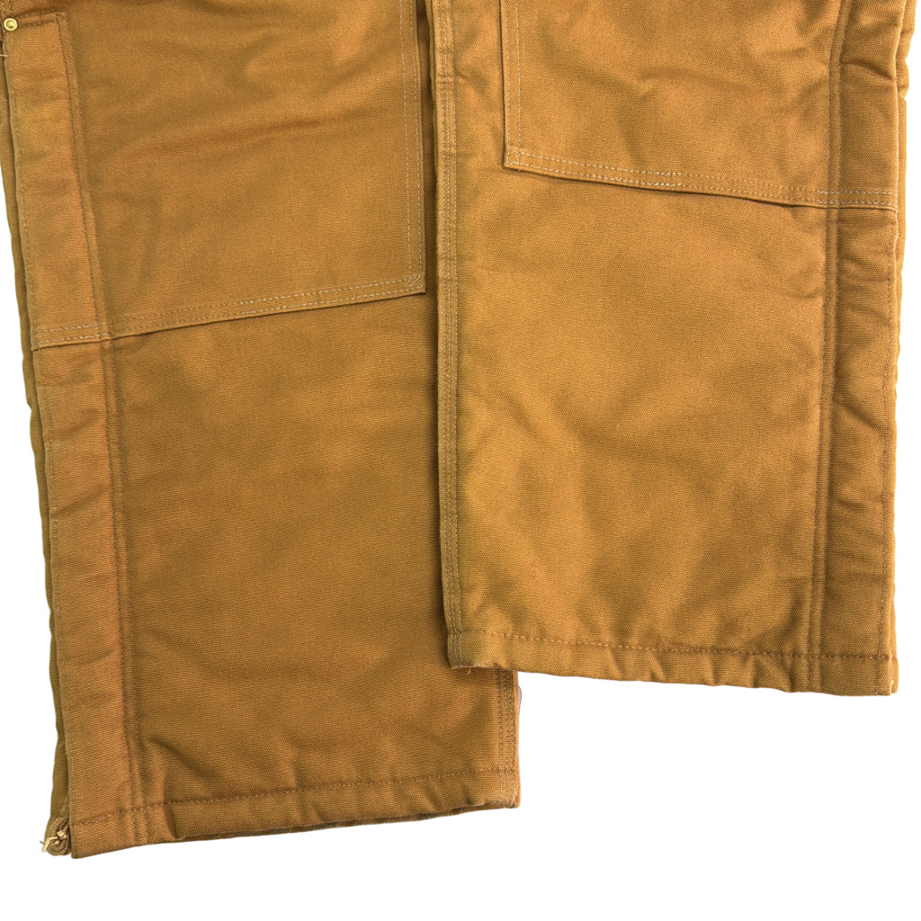 00s Carhartt Duck Double Knee Bib Overall Duck Overall