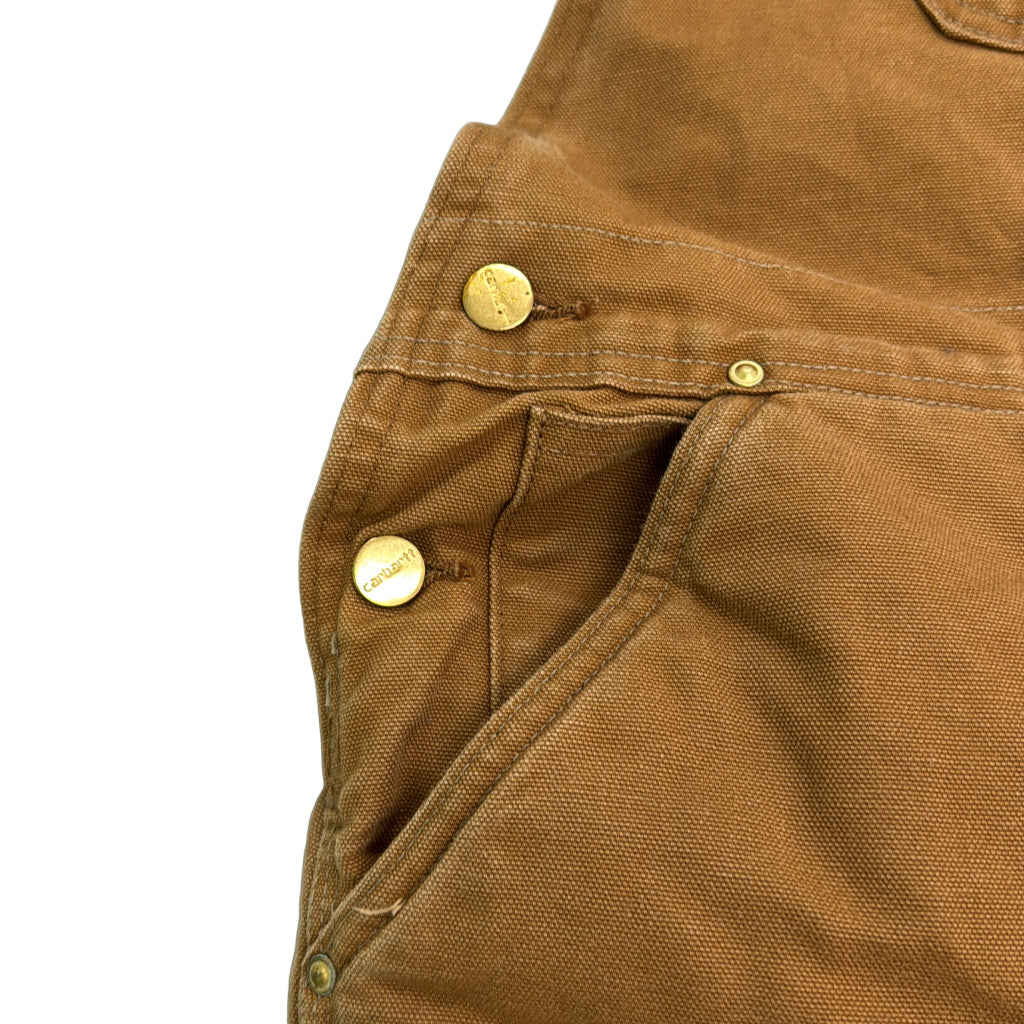 Carhartt Duck Double Knee Bib Overall Duck Overall